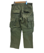 ミリタリー Military 60's 60年代 US ARMY 米軍 ジャングルファティーグ カーゴパンツ リップストップ  VINTAGE ヴィンテージ カーゴパンツ カーキ LONG SMALL 101MB-714
