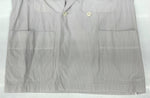 ヨーク YOKE 22SS STRIPE DOUBLE BRESTED SHIRT JACKET ストライプ ダブル ブレスト シャツ ジャケット テーラード 灰 YK22SS0331J サイズ 3 ジャケット ストライプ グレー 104MT-1128