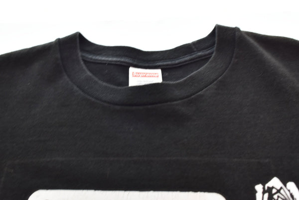シュプリーム SUPREME 19AW Queen Tee クイーンTシャツ トランプ柄 ビッグロゴ XL Tシャツ ブラック 103MT-2726