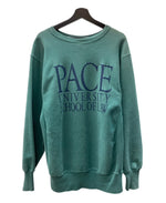 チャンピオン Champion 90's REVERSE WEAVE リバースウィーブ  ヴィンテージ pace university カレッジ 緑 スウェット プリント グリーン XLサイズ 104MT-645