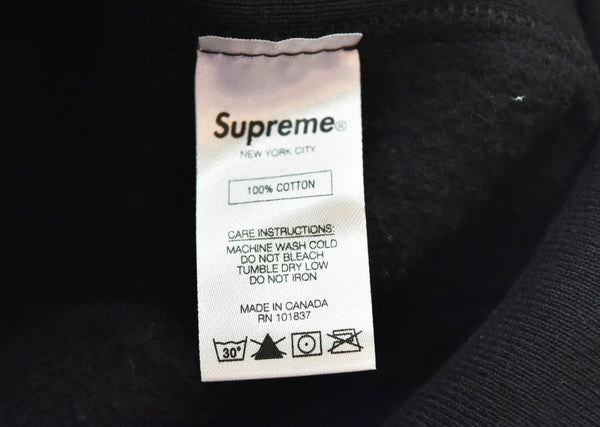 シュプリーム SUPREME 17AW Arabic Logo アラビックロゴ パーカー 黒 パーカ ブラック Sサイズ 103MT-1402