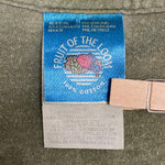 【曜日割引対象外】 ヴィンテージ vintage 90's R.E.M. FRUIT OF THE LOOM Monster Promotion Star Tシャツ カーキ XLサイズ 201MT-4283 VB