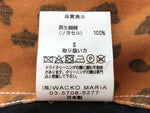 ワコマリア WACKO MARIA 20SS TWO-TONE 50'S SHIRT TYPE-2 ツートーン シャツ タイプ2 黒 20SS-WMS-OC02 半袖シャツ ヒョウ・レオパード ブラック Sサイズ 104MT-25
