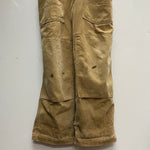 【曜日割引対象外】 カーハート Carhartt 60's 70's ダブルニー デカCボタン つなぎ・オーバーオール ベージュ 201MB-1097 VB