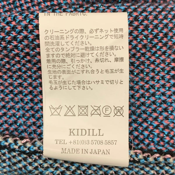 キディル KIDILL 21AW Heaven Girl Knit Cardigan KL531 カーディガン ブラック FREEサイズ 201MT-3297
