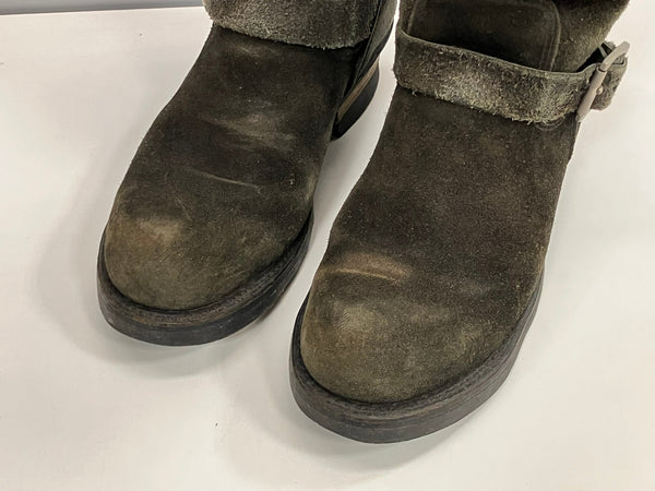 レッドウィング RED WING BEAMS別注 2003年製造 1stモデル ブラックラフアウトスエード エンジニアブーツ PT99 ストーブパイプ 8274 メンズ靴 ブーツ エンジニア ブラック 101sh-2218