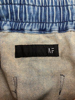 エーエフアーティファクト A.F ARTEFACT SARROUEL CARGO PANTS サルエル カーゴ パンツ スキニー ストレッチ デニム ズボン 青 無地 カーゴパンツ ブルー サイズ 2 104MB-289