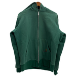 【曜日割引対象外】 カーハート Carhartt 80's 裏サーマル アルミジップ YKK ジップパーカー パーカ グリーン 201MT-4598 VB