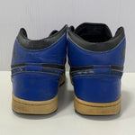 観賞用 ナイキ NIKE 2001年復刻 エア ジョーダン 1 レトロ ハイ AIR JORDAN 1 RETORO 010709 Y2 メンズ靴 スニーカー ブルー 25.5cmサイズ 201-shoes1278