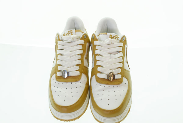 アベイシングエイプ  A BATHING APE  BAPESTA ベイプスタ スニーカー 白 メンズ靴 スニーカー ホワイト 27.5cm 103S-293