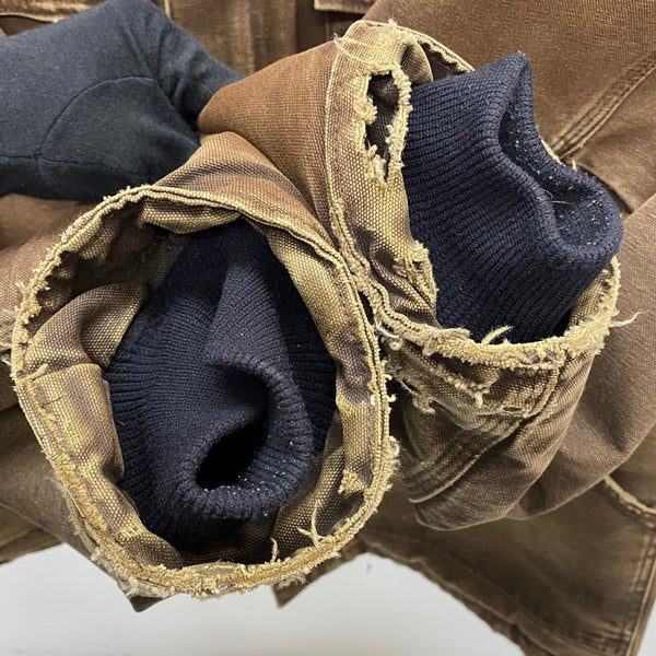 【曜日割引対象外】 カーハート Carhartt 13年製 トラディショナルコート ダック メキシコ製 ジャケット ブラウン 2XLサイズ 201MT-3739 VB