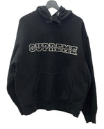 シュプリーム SUPREME 24FW Collegiate Acronym Hooded Sweatshirt カレッジエイト アクロニム フーディ スウェット 黒 パーカ ロゴ ブラック Mサイズ 104MT-1826