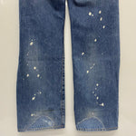 【曜日割引対象外】 リーバイス Levi's Vintage Clothing 55501 赤耳 55年モデル ペンキ デニム ブルー W36サイズ 201MB-1036 VB