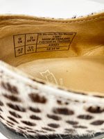 ドクターマーチン Dr.Martens 3ホールシューズ WHITE TOPOS ハラコ ヒョウ柄 レオパード 13867 メンズ靴 その他 ホワイト UK8 （参考サイズ約27cm） 101-shoes1469