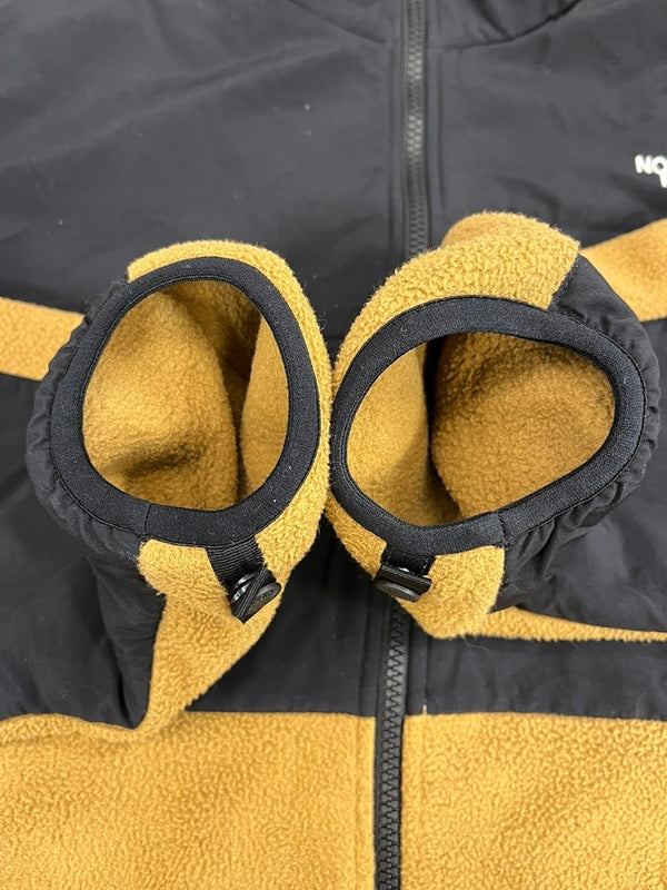 ノースフェイス THE NORTH FACE DENALI JACKET デナリジャケット フリース ジップアップ アウトドア 茶色 NA72450 ジャケット ベージュ Mサイズ 101MT-5100