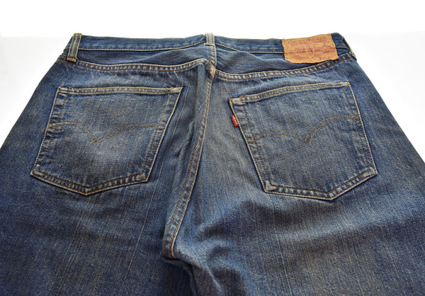 リーバイス Levi's 70's 501 66 Single 66前期 74年製 ボタン裏 6 VINTAGE ヴィンテージ スモールe デニム ブルー W36L30 103MB-574