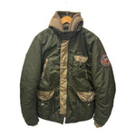 アルファ インダストリーズ ALPHA INDUSTRIES 2WAY フライトジャケット  ジャケット グリーン Mサイズ 201MT-3189
