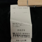 ヨウジヤマモト プールオム Yohji Yamamoto POUR HOMME ロングカットソー ブラック×ホワイト HK-T66-094 ロンT 3サイズ 201MT-3943