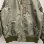 【曜日割引対象外】 ワイパー WAIPER B-15D FLIGHT JACKET 19WP36 ジャケット カーキ 46サイズ 201MT-4434 VB