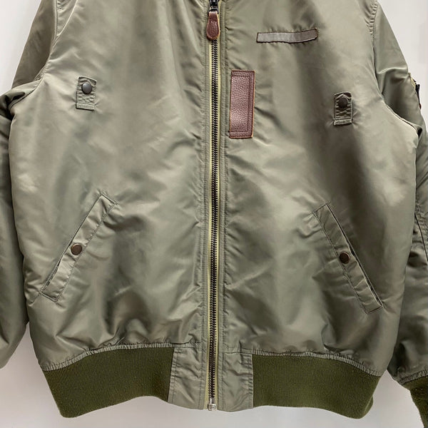 【曜日割引対象外】 ワイパー WAIPER B-15D FLIGHT JACKET 19WP36 ジャケット カーキ 46サイズ 201MT-4434 VB
