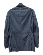 スティレラティーノ STILE LATINO TAILORED JACKET テーラード ジャケット シングル ブレザー 紺 サイズ 44 ジャケット ストライプ ネイビー 104MT-2134