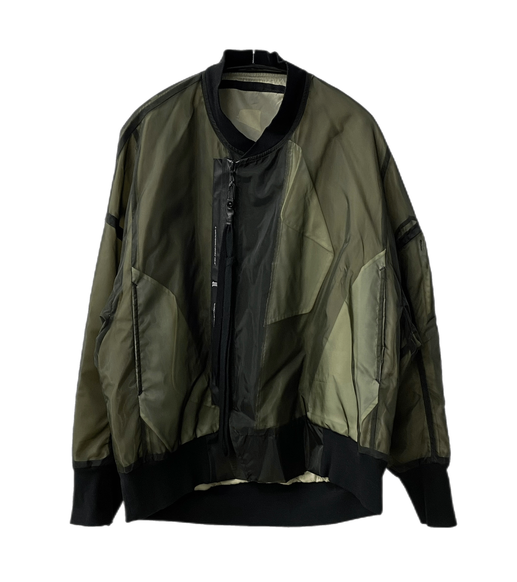 ニルズ NILOS 20SS NYLON MESH BLOUSON 700BLM3 ジャケット シースルー ブラック 1サイズ 201MT-2603  | 古着通販のドンドンサガール