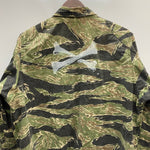 ダブルタップス W)taps クロスボーン BDUジャケット タイガーカモ ジャケット カーキ 201MT-4579