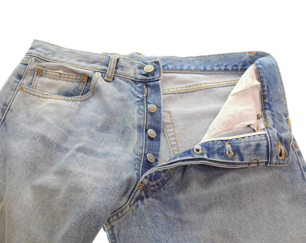 メゾン マルジェラ Maison Margiela 22S 10ライン Slip technique 4ステッチ ジーンズ  S50LA0193 S30561 デニム ブルー 32 103MB-641