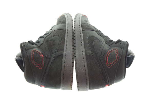 ナイキ NIKE Air Jordan 1 Mid SE Craft エアジョーダン1 ミッド SE クラフト 黒 FD8634-001 メンズ靴 スニーカー ブラック 27.5cm 103S-1039