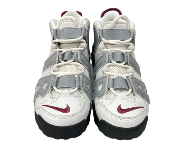 ナイキ NIKE 22年製 Women's Air More Uptempo ウィメンズ エアモアアップテンポ ハイカット Rosewood and Wolf Grey ローズウッド アンド ウルフグレー GRAY 灰色 DV1137-100 レディース靴 スニーカー グレー 25.5cm 104S-946