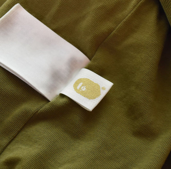 ア ベイシング エイプ A BATHING APE 1st Camo Heavy Wash Cropped Fit Zip Hoodie ファースト カモ ウォッシュ加工 ジップ 001ZPL301308M パーカ グリーン Sサイズ 103MT-2410