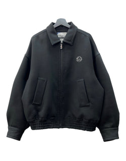 ザラ ZARA × ADER ERROR アーダー エラー Oversized Bomber Jacket オーバーサイズ ボンバー ジャケット A to Z アウター 黒 US M ジャケット ワンポイント ブラック 104MT-2090