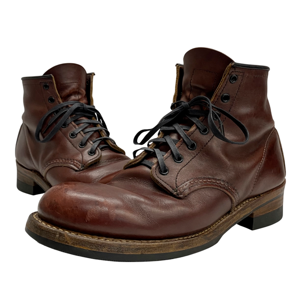 【曜日割引対象外】 レッドウィング RED WING ベックマン レースアップブーツ USA製 9011 メンズ靴 ブーツ ワーク ブラウン 26.5cmサイズ 201-shoes1497 VB