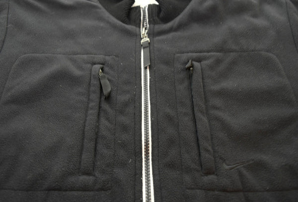 ナイキ NIKE 00's primaloft jリバーシブル  中綿ジャケット 黒 ジャケット ブラック LLサイズ 103MT-1722