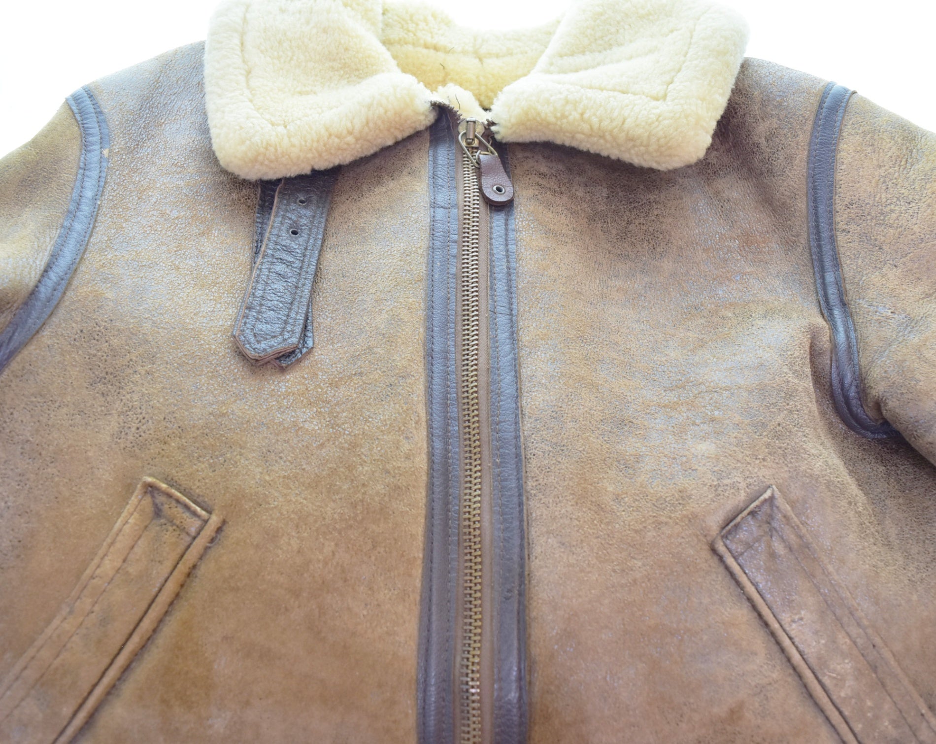 アヴィレックス B-3 ムートン フライト ジャケット AC-17755 38