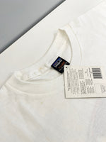 パタゴニア PATAGONIA 90s Vintage ヴィンテージ  USA製 DEADSTOCK デッドストック surfboards サーフボード プリントTシャツ ロゴ  XL Tシャツ ホワイト LLサイズ 101MT-4705