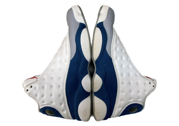 ナイキ NIKE 22年製 AIR JORDAN 13 RETRO FRENCH BLUE エア ジョーダン レトロ フレンチ ブルー AJ13 バスケ シューズ 白 青 414571-164 メンズ靴 スニーカー ホワイト 27.5cm 104S-988
