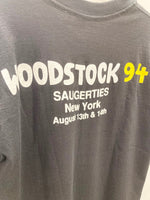 ヴィンテージ VINTAGE  ITEM 90s 90's ヴィンテージ WOOD STOCK Music Festival Shirt ウッドストックミュージックフェスティバル フェスT US古着 袖シングル Tシャツ プリント ブラック Lサイズ 101MT-2293