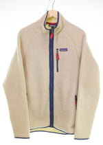 パタゴニア PATAGONIA RETRO PILE JACKET レトロパイルジャケット ジップアップフリースジャケット 22801FA19 ジャケット ベージュ Lサイズ 103MT-3118