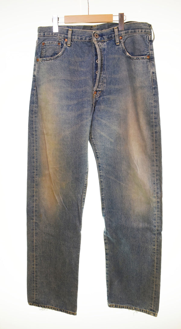 リーバイス Levi's 復刻 BIG E 赤耳 デニムパンツ 702-XX  702-XX デニム ブルー 36 103MB-507