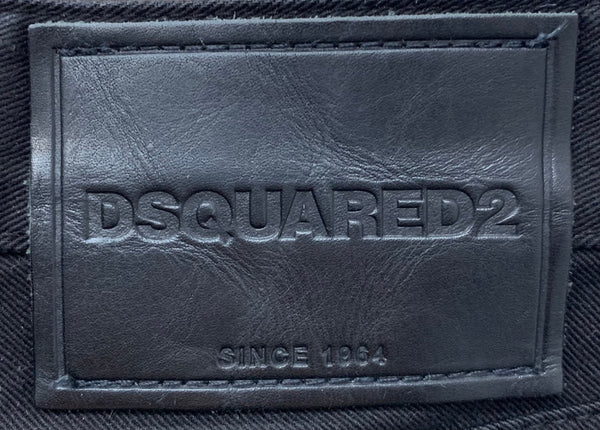 ディースクエアード DSQUARED2 Jeans Slim Jean S74LB0500 S39781 デニム ブラック 64サイズ 201MB-702