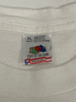 ヴィンテージ vintage 90's 90年代 FRUIT OF THE LOOM William Tucci CRUSADE COMICS SHI THE WAY OF THE WARRIOR コミック アートＴ XL Tシャツ ホワイト LLサイズ 101MT-4921