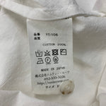 ヴェリテクール Veritecoeur ロングシャツ 長袖シャツワンピース ST-106 長袖シャツ ホワイト フリーサイズ 201LT-420