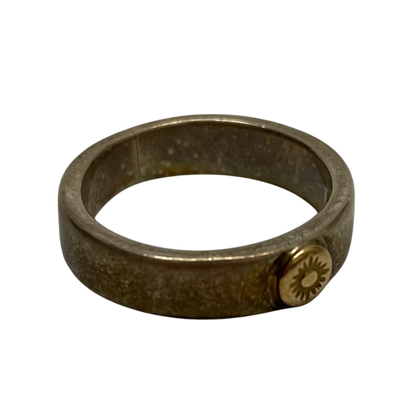 【曜日割引対象外】 【中古】アリゾナフリーダム ARIZONA FREEDOM 太陽神 K18 シルバー 11号 メンズジュエリー・アクセサリー 指輪・リング シルバー 201goods-678 VB