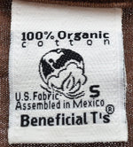 パタゴニア PATAGONIA 90's 00'S Beneficial T's 波 浮世絵 ベネフィシャル OLD オールド ブラウン Sサイズ 103MT-3524