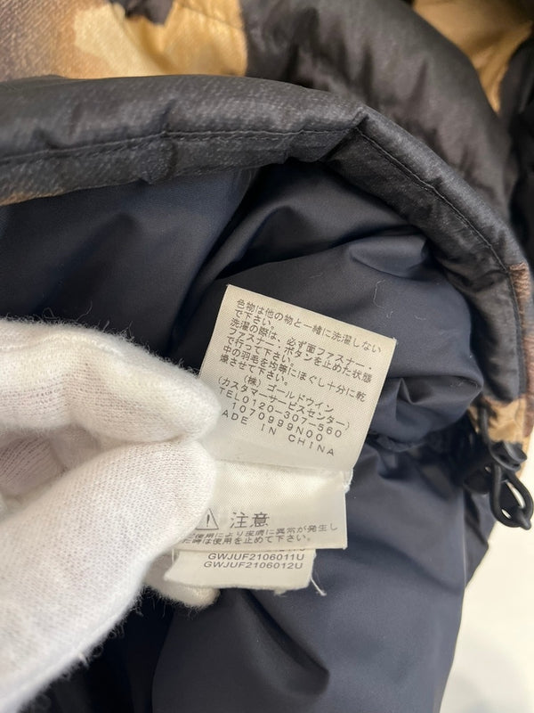 ノースフェイス THE NORTH FACE ×SUPREME 21AW  Bleached Denim Print Nuptse Jacket ブリーチ デニム プリント ヌプシ ジャケット ND52100I XL ジャケット マルチカラー LLサイズ 101MT-5015