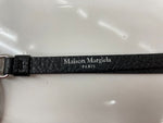 メゾンマルジェラ Maison Margiela NECK STRAP ネックストラップ キーチェーン キーリング ネックレス 黒 ネックストラップ ロゴ ブラック 104Z-8