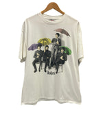 バンド band 90's 90s ONEITA THE BEATLES Rain UMBRELLA PORTRAIT ©︎1995 ビートルズ レイン アンブレラ XL Tシャツ ホワイト LLサイズ 101MT-3197