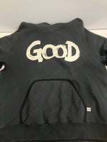 グッドイナフ Goodenough 00's GDEHタグ ベンチレーションパーカー 裏原 アーカイブ パーカ ブラック Lサイズ 101MT-4742