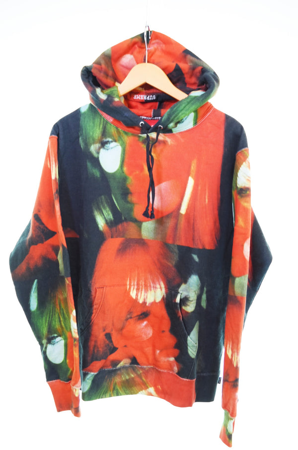 シュプリーム SUPREME 19AW The Velvet Underground Nico Hooded Sweatshirt プルオーバー ニコ スウェットパーカー パーカ レッド Mサイズ 103MT-3336